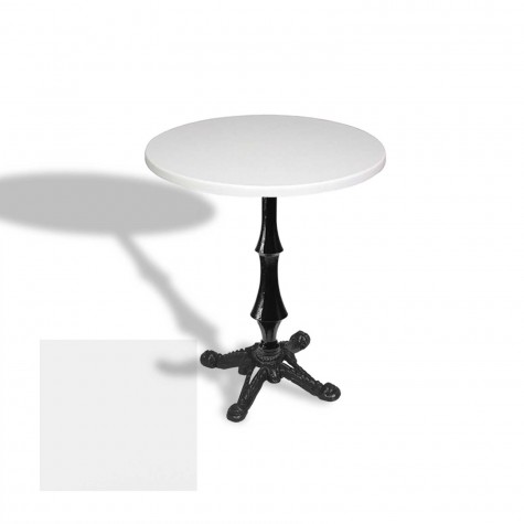 Çipa 1012 Döküm Ayak Yuvarlak Masa Çap 70cm - (Werzalit, Wermodin ve Allzalit Tabla)