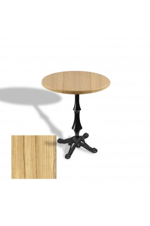 Çipa 1012 Döküm Ayak Yuvarlak Masa Çap 60cm - (Werzalit, Wermodin ve Allzalit Tabla)