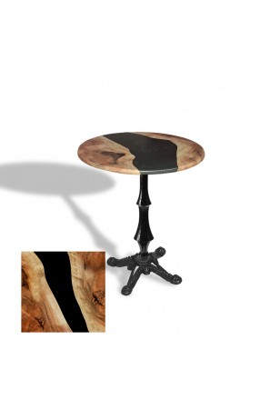 Çipa 1012 Döküm Ayak Yuvarlak Masa Çap 80cm - (Werzalit, Wermodin ve Allzalit Tabla)