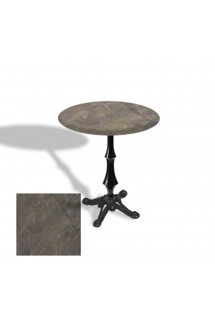 Çipa 1012 Döküm Ayak Yuvarlak Masa Çap 60cm - (Werzalit, Wermodin ve Allzalit Tabla)