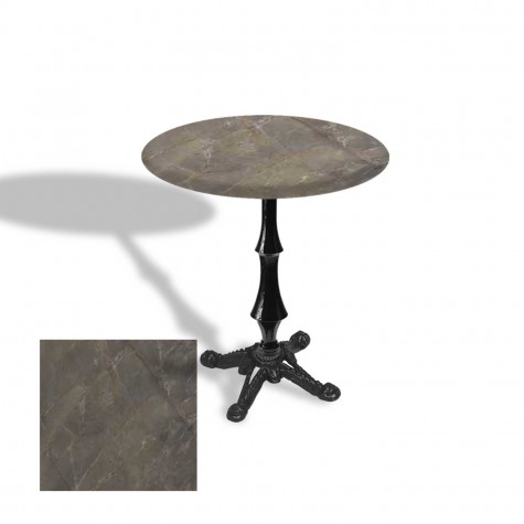 Çipa 1012 Döküm Ayak Yuvarlak Masa Çap 60cm - (Werzalit, Wermodin ve Allzalit Tabla)