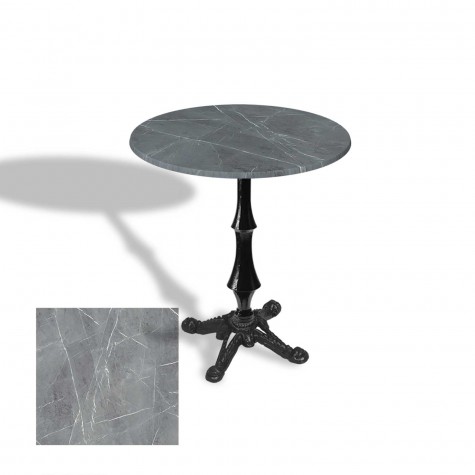 Çipa 1012 Döküm Ayak Yuvarlak Masa Çap 70cm - (Werzalit, Wermodin ve Allzalit Tabla)