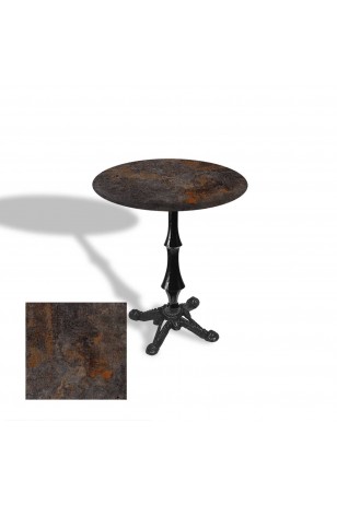 Çipa 1012 Döküm Ayak Yuvarlak Masa Çap 70cm - (Werzalit, Wermodin ve Allzalit Tabla)