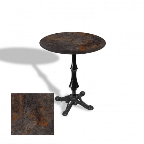 Çipa 1012 Döküm Ayak Yuvarlak Masa Çap 70cm - (Werzalit, Wermodin ve Allzalit Tabla)