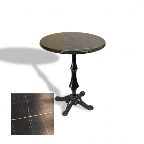 Çipa 1012 Döküm Ayak Yuvarlak Masa Çap 60cm - (Werzalit, Wermodin ve Allzalit Tabla)