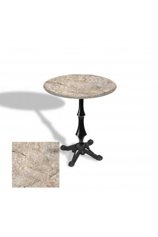 Çipa 1012 Döküm Ayak Yuvarlak Masa Çap 70cm - (Werzalit, Wermodin ve Allzalit Tabla)