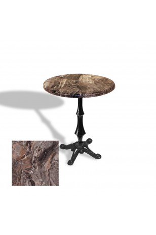Çipa 1012 Döküm Ayak Yuvarlak Masa Çap 70cm - (Werzalit, Wermodin ve Allzalit Tabla)