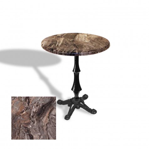 Çipa 1012 Döküm Ayak Yuvarlak Masa Çap 70cm - (Werzalit, Wermodin ve Allzalit Tabla)