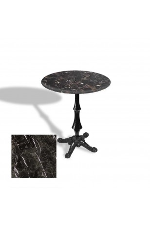 Çipa 1012 Döküm Ayak Yuvarlak Masa Çap 70cm - (Werzalit, Wermodin ve Allzalit Tabla)