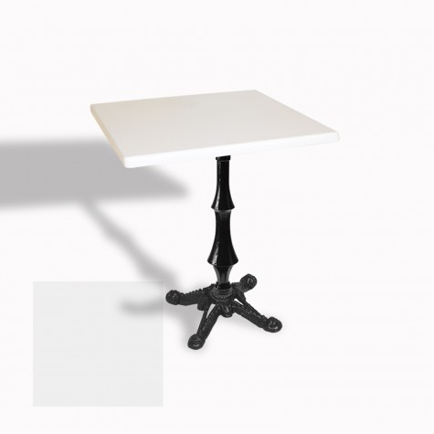 Çipa 1012 Döküm Ayak Kare Masa 60X60 cm - (Werzalit, Wermodin ve Allzalit Tabla)