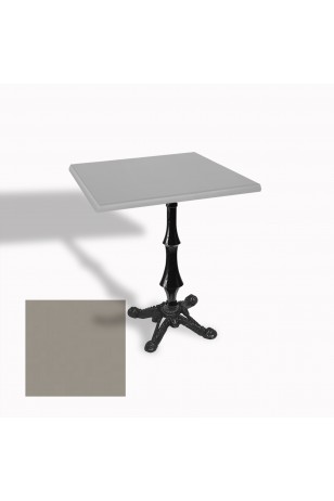 Çipa 1012 Döküm Ayak Kare Masa 60X60 cm - (Werzalit, Wermodin ve Allzalit Tabla)