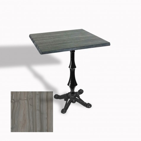 Çipa 1012 Döküm Ayak Kare Masa 60X60 cm - (Werzalit, Wermodin ve Allzalit Tabla)