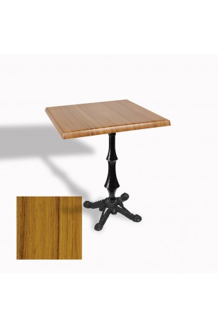 Çipa 1012 Döküm Ayak Kare Masa 70X70 cm - (Werzalit, Wermodin ve Allzalit Tabla)