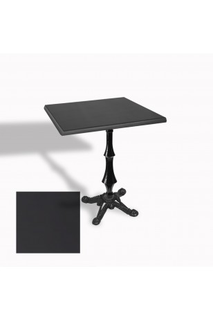 Çipa 1012 Döküm Ayak Kare Masa 60X60 cm - (Werzalit, Wermodin ve Allzalit Tabla)