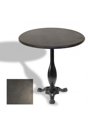 Çipa 2015 Döküm Ayak Yuvarlak Masa Çap 107cm - (Werzalit, Wermodin ve Allzalit Tabla)