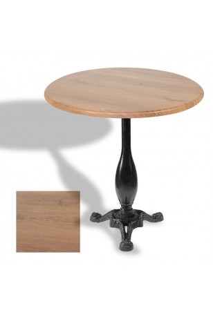 Çipa 2015 Döküm Ayak Yuvarlak Masa Çap 107cm - (Werzalit, Wermodin ve Allzalit Tabla)