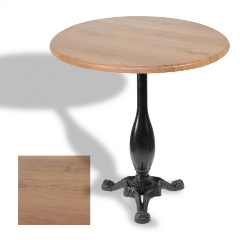 Çipa 2015 Döküm Ayak Yuvarlak Masa Çap 107cm - (Werzalit, Wermodin ve Allzalit Tabla)