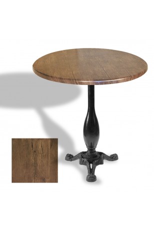 Çipa 2015 Döküm Ayak Yuvarlak Masa Çap 107cm - (Werzalit, Wermodin ve Allzalit Tabla)