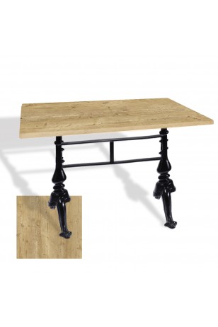 Çipa 3001 Döküm Ayak Masa 70x120 cm - (Werzalit, Wermodin ve Allzalit Tabla)