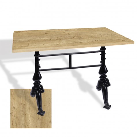 Çipa 3001 Döküm Ayak Masa 70x120 cm - (Werzalit, Wermodin ve Allzalit Tabla)