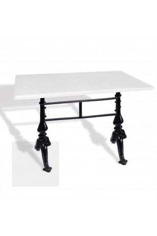 Çipa 3001 Döküm Ayak Masa 70x120 cm - (Werzalit, Wermodin ve Allzalit Tabla)