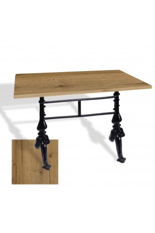 Çipa 3001 Döküm Ayak Masa 70x120 cm - (Werzalit, Wermodin ve Allzalit Tabla)