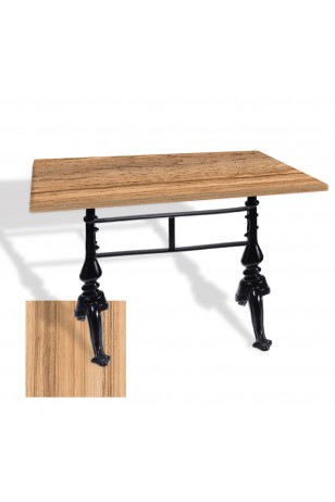 Çipa 3001 Döküm Ayak Masa 70x120 cm - (Werzalit, Wermodin ve Allzalit Tabla)