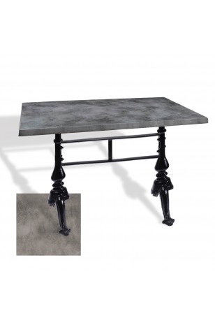 Çipa 3001 Döküm Ayak Masa 70x120 cm - (Werzalit, Wermodin ve Allzalit Tabla)