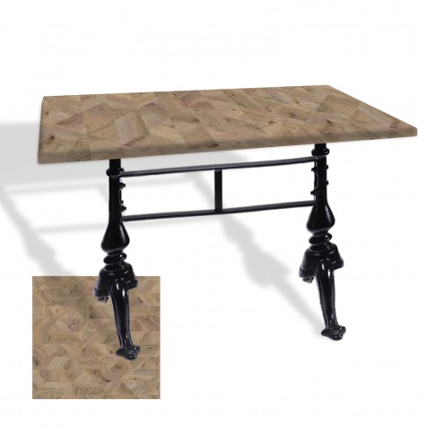 Çipa 3001 Döküm Ayak Masa 70x120 cm - (Werzalit, Wermodin ve Allzalit Tabla)