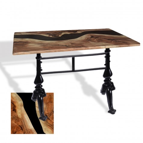 Çipa 3001 Döküm Ayak Masa 70x120 cm - (Werzalit, Wermodin ve Allzalit Tabla)