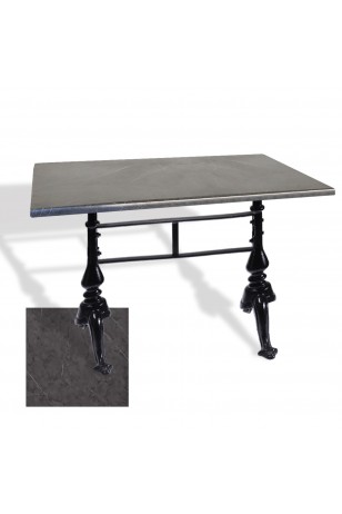 Çipa 3001 Döküm Ayak Masa 70x120 cm - (Werzalit, Wermodin ve Allzalit Tabla)