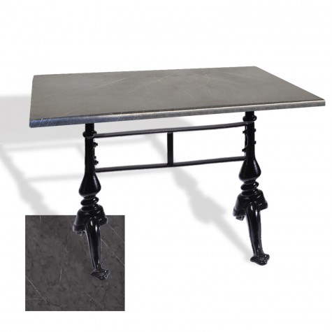 Çipa 3001 Döküm Ayak Masa 70x120 cm - (Werzalit, Wermodin ve Allzalit Tabla)