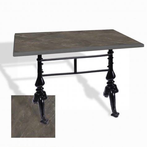 Çipa 3001 Döküm Ayak Masa 70x120 cm - (Werzalit, Wermodin ve Allzalit Tabla)