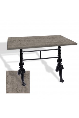 Çipa 3001 Döküm Ayak Masa 80x140 cm - (Werzalit, Wermodin ve Allzalit Tabla)