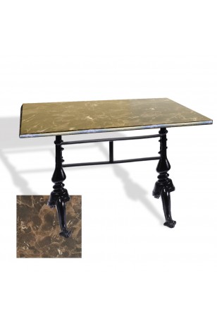 Çipa 3001 Döküm Ayak Masa 80x140 cm - (Werzalit, Wermodin ve Allzalit Tabla)