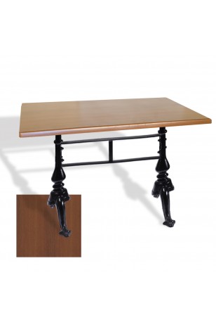 Çipa 3001 Döküm Ayak Masa 80x140 cm - (Werzalit, Wermodin ve Allzalit Tabla)