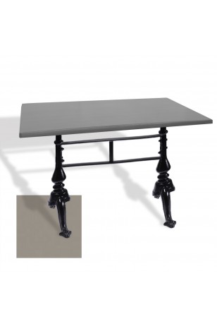 Çipa 3001 Döküm Ayak Masa 80x120 cm - (Werzalit, Wermodin ve Allzalit Tabla)