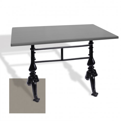 Çipa 3001 Döküm Ayak Masa 80x120 cm - (Werzalit, Wermodin ve Allzalit Tabla)