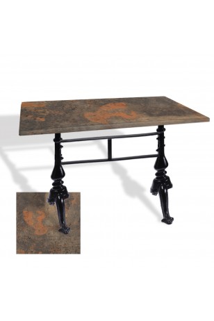 Çipa 3001 Döküm Ayak Masa 80x120 cm - (Werzalit, Wermodin ve Allzalit Tabla)