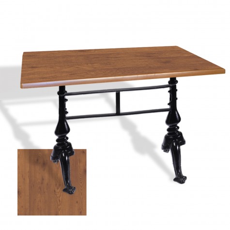 Çipa 3001 Döküm Ayak Masa 80x120 cm - (Werzalit, Wermodin ve Allzalit Tabla)