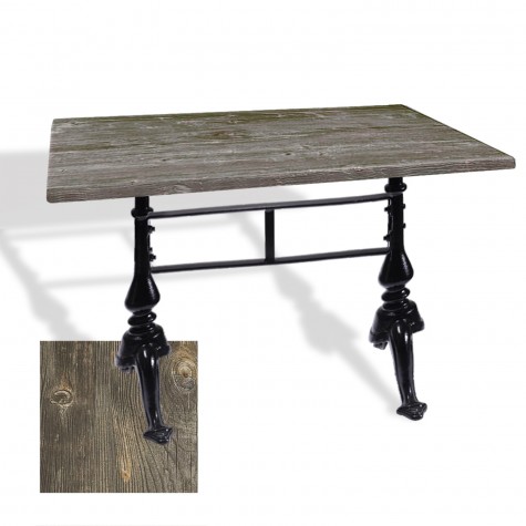 Çipa 3001 Döküm Ayak Masa 80x120 cm - (Werzalit, Wermodin ve Allzalit Tabla)