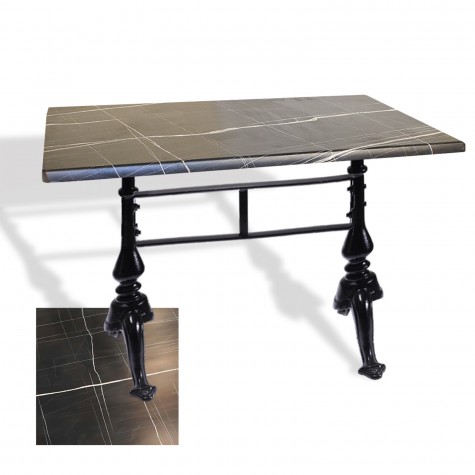 Çipa 3001 Döküm Ayak Masa 80x120 cm - (Werzalit, Wermodin ve Allzalit Tabla)