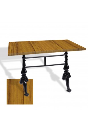 Çipa 3001 Döküm Ayak Masa 80x120 cm - (Werzalit, Wermodin ve Allzalit Tabla)