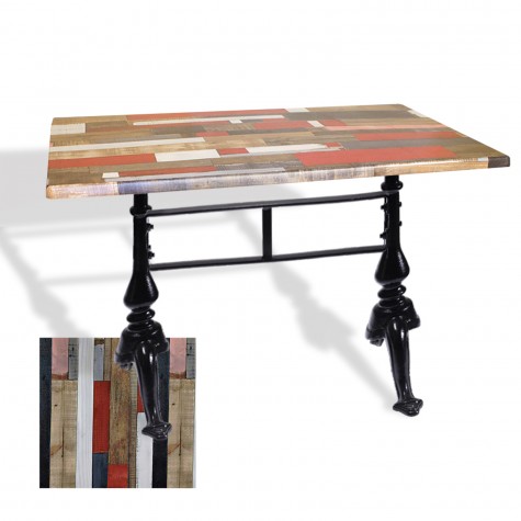 Çipa 3001 Döküm Ayak Masa 80x120 cm - (Werzalit, Wermodin ve Allzalit Tabla)