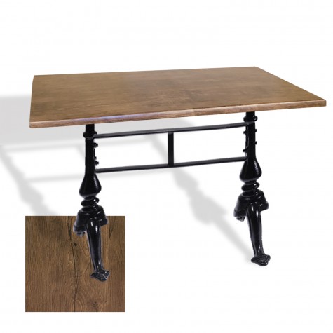 Çipa 3001 Döküm Ayak Masa 80x140 cm - (Werzalit, Wermodin ve Allzalit Tabla)