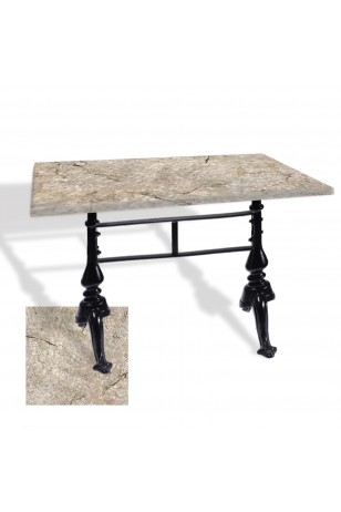 Çipa 3001 Döküm Ayak Masa 80x140 cm - (Werzalit, Wermodin ve Allzalit Tabla)