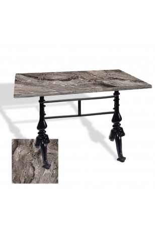 Çipa 3001 Döküm Ayak Masa 80x140 cm - (Werzalit, Wermodin ve Allzalit Tabla)