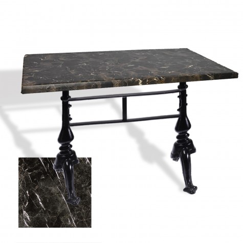 Çipa 3001 Döküm Ayak Masa 80x140 cm - (Werzalit, Wermodin ve Allzalit Tabla)