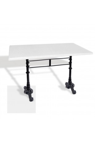 Çipa 3002 Döküm Ayak Masa 80x120 cm - (Werzalit, Wermodin ve Allzalit Tabla)