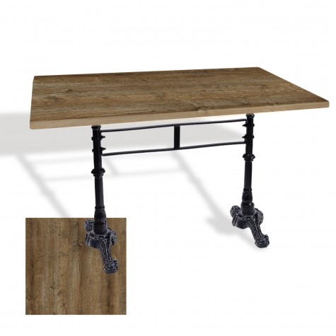 Çipa 3002 Döküm Ayak Masa 80x120 cm - (Werzalit, Wermodin ve Allzalit Tabla)